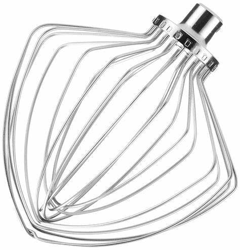 KitchenAid 7 & 8 Qt Commercial NSF Certified Stainless Steel Wire Whip